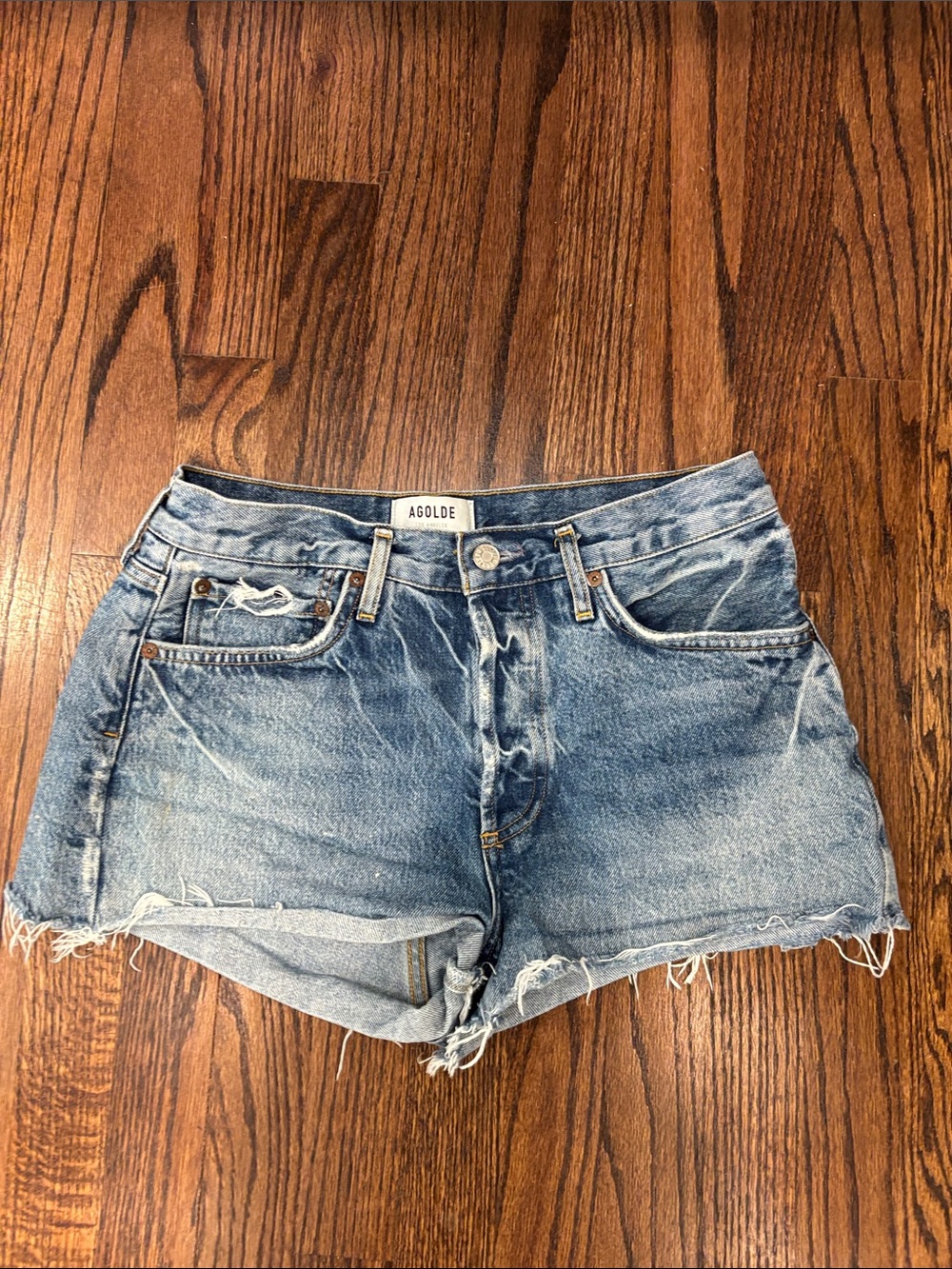 AGOLDE Women's Parker Shorts, size 27